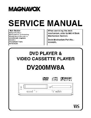 Service manual Funai Magnavox DV200MW8A ― Manual-Shop.ru