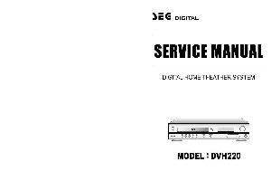 Сервисная инструкция Funai SEG DVH220 ― Manual-Shop.ru
