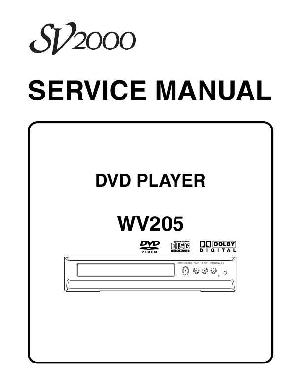 Сервисная инструкция Funai SV2000-WV205 ― Manual-Shop.ru