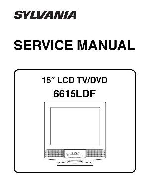 Сервисная инструкция Funai Sylvania 6615LDF ― Manual-Shop.ru