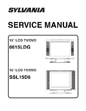 Сервисная инструкция Funai Sylvania 6615LDG SSL15D6 L2552UC ― Manual-Shop.ru