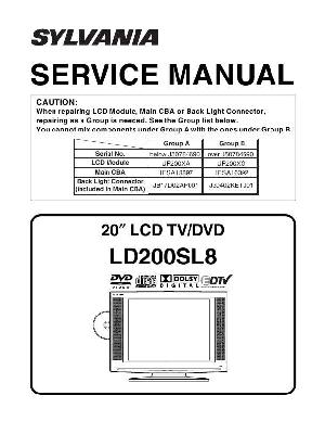 Service manual Funai Sylvania LD200SL8 A7440UH ― Manual-Shop.ru