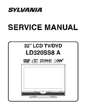 Сервисная инструкция Funai Sylvania LD320SS8A A74F2UH ― Manual-Shop.ru