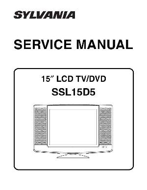 Сервисная инструкция Funai Sylvania SSL15D5 L3151UB ― Manual-Shop.ru