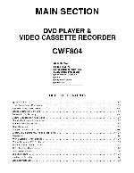 Service manual Funai Syphonic CWF804 H9613CD