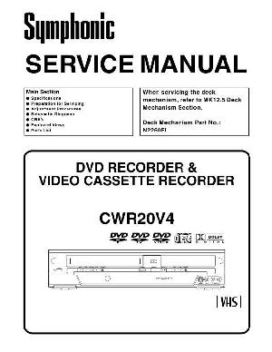 Сервисная инструкция Funai Syphonic CWR20V4 ― Manual-Shop.ru