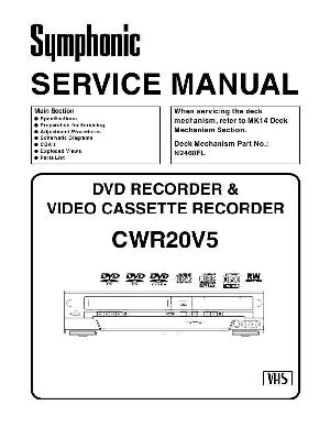 Сервисная инструкция Funai Syphonic CWR20V5 ― Manual-Shop.ru