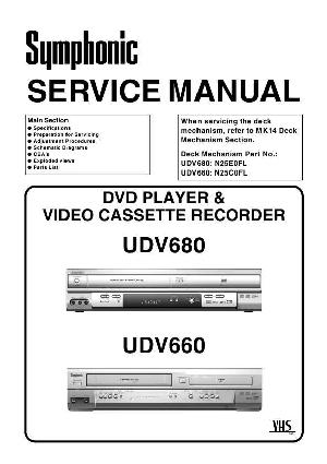 Service manual Funai SYNPHONIC UDV660, UDV680 ― Manual-Shop.ru