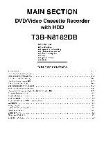 Service manual Funai T3B-N8182DB