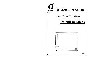 Сервисная инструкция Funai TV-2000A MK5A ― Manual-Shop.ru
