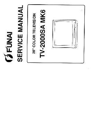 Service manual Funai TV-2000SA MK6 ― Manual-Shop.ru