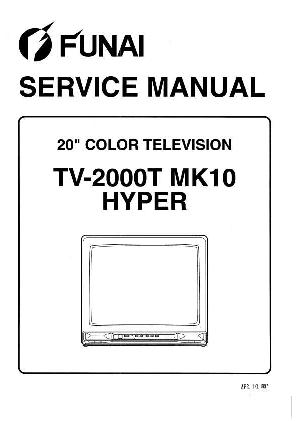 Сервисная инструкция Funai TV-2000T, TV-MK10 ― Manual-Shop.ru