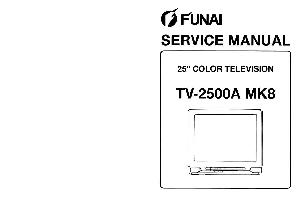 Сервисная инструкция Funai TV-2500AMK8 ― Manual-Shop.ru