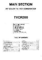 Service manual Funai TVCR-200