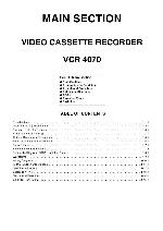 Service manual Funai UNITED VCR-4070