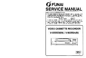 Сервисная инструкция Funai V-8008CM, V-8008SA ― Manual-Shop.ru