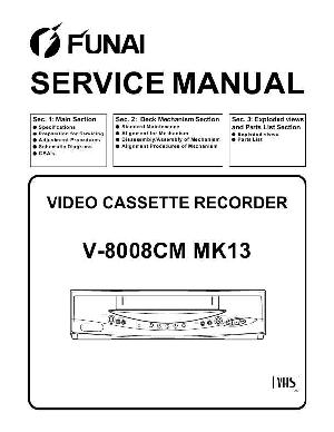 Service manual Funai V-8008CM MK13 ― Manual-Shop.ru