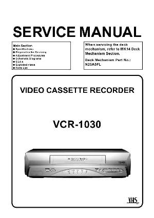 Сервисная инструкция Funai VCR-1030 ― Manual-Shop.ru