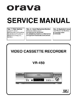 Сервисная инструкция Funai VR-450 ― Manual-Shop.ru