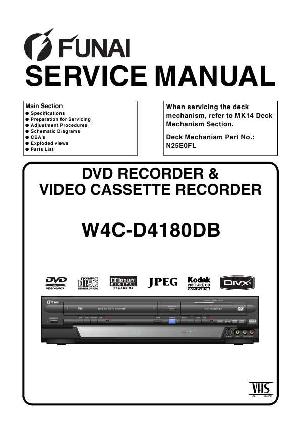 Service manual Funai W4C-D4180DB ― Manual-Shop.ru