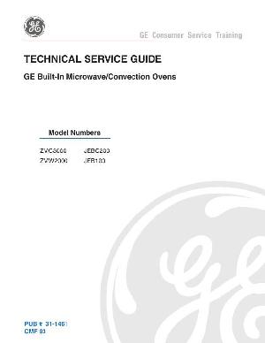 Сервисная инструкция GE ZMC3000, ZMW2000, JEBC200, JEB100 ― Manual-Shop.ru