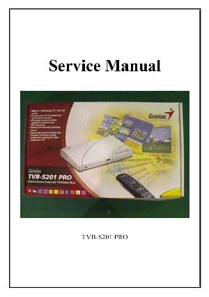 Сервисная инструкция Genius TVB-S201 PRO ― Manual-Shop.ru