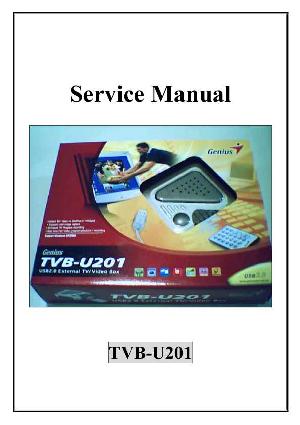 Сервисная инструкция Genius TVB-U201 ― Manual-Shop.ru