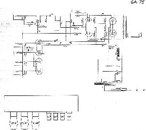 Схема Gibson GA-75 OLD ― Manual-Shop.ru