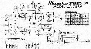 Схема Gibson GA-78RV ― Manual-Shop.ru