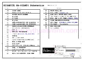 Schematic Gigabyte GA-8ILMT4 ― Manual-Shop.ru