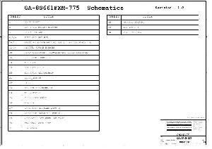 Schematic Gigabyte GA-8S661FXM-775 ― Manual-Shop.ru