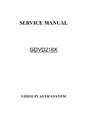 Сервисная инструкция Goodmans GDVD-218X  ― Manual-Shop.ru