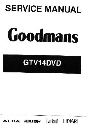 Сервисная инструкция Goodmans GTV-14DVD  ― Manual-Shop.ru