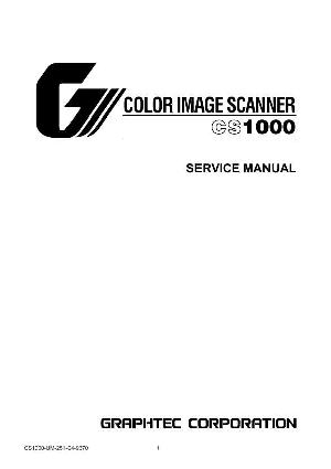 Сервисная инструкция Graphtec CS1000 ― Manual-Shop.ru
