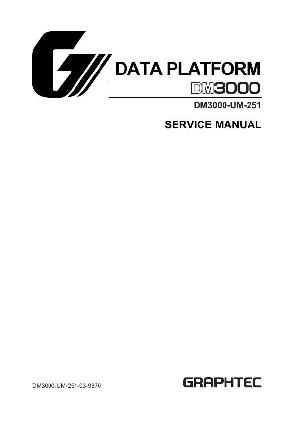 Сервисная инструкция Graphtec DM3000 ― Manual-Shop.ru
