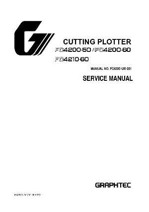 Сервисная инструкция Graphtec FC4200 ― Manual-Shop.ru