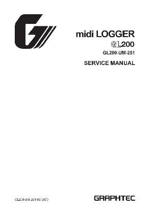 Сервисная инструкция Graphtec GL200 ― Manual-Shop.ru