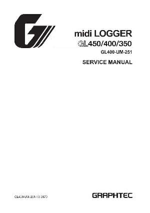Сервисная инструкция Graphtec GL350, GL400, GL450 ― Manual-Shop.ru