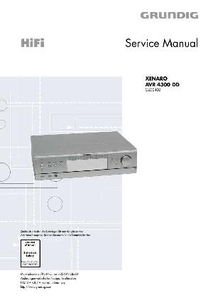 Сервисная инструкция Grundig AVR-4300DD XENARO ― Manual-Shop.ru