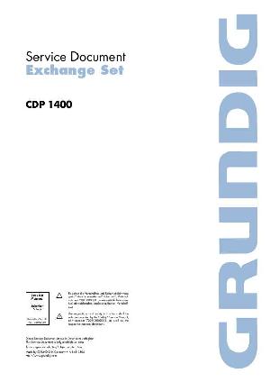 Сервисная инструкция Grundig CDP-1400 ― Manual-Shop.ru