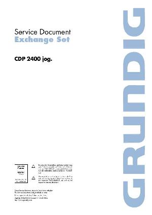 Сервисная инструкция Grundig CDP-2400JOG ― Manual-Shop.ru