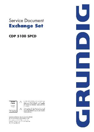 Сервисная инструкция Grundig CDP-5100SPCD ― Manual-Shop.ru