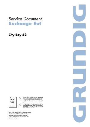 Сервисная инструкция Grundig CITY BOY 52 ― Manual-Shop.ru