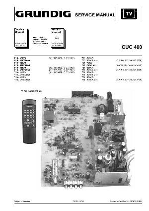 Сервисная инструкция Grundig CUC400 шасси ― Manual-Shop.ru