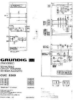 Service manual Grundig CUC5361 шасси ― Manual-Shop.ru