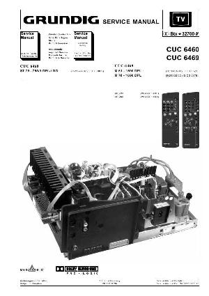 Сервисная инструкция Grundig CUC6460, CUC6469 шасси ― Manual-Shop.ru