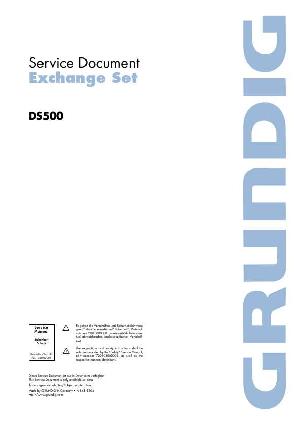 Сервисная инструкция Grundig DS-500 ― Manual-Shop.ru