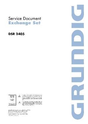 Сервисная инструкция Grundig DSR-2405 ― Manual-Shop.ru
