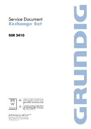 Сервисная инструкция Grundig DSR-2410 ― Manual-Shop.ru