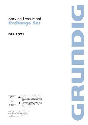 Сервисная инструкция Grundig DTR-1521 ― Manual-Shop.ru